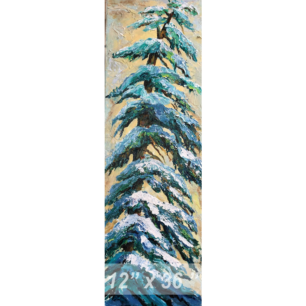 Pine Tree in Snow